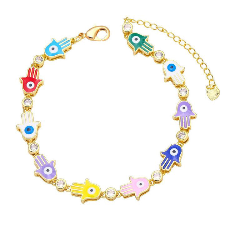 Hamsa Hand Bracelet