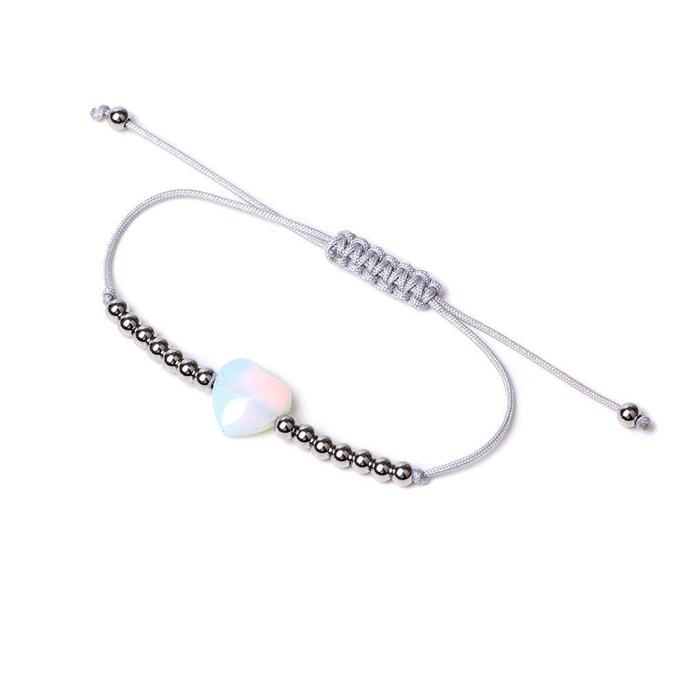 Crystal Heart Bracelet