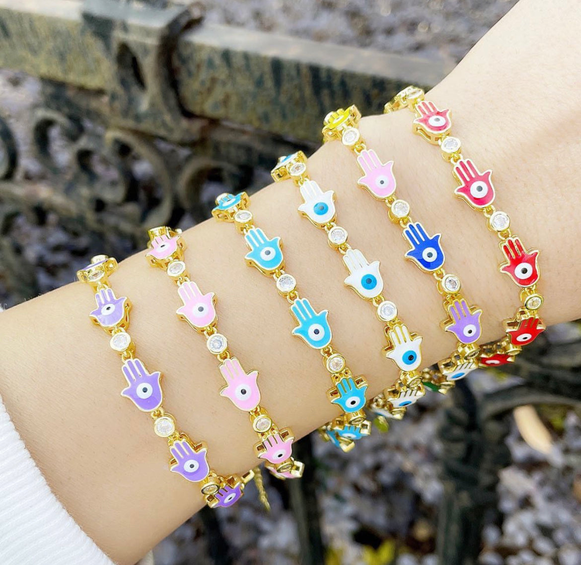 Hamsa Hand Bracelet