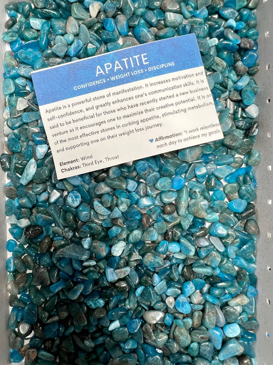 APATITE 3 OZ BAG